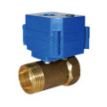 CWX-60P DN32 reduced bore brass Male-female BSP DC12V CR04 normally close 2 way Electric Ball Valve